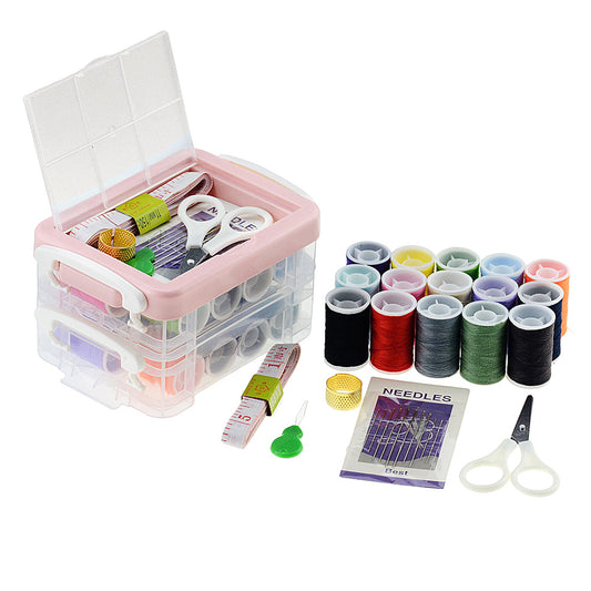 Buashop® Portable travel sewing box k home sewing kits home sewing equipment
