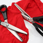 Buashop® Triangular, Rounded serrated tailor scissors