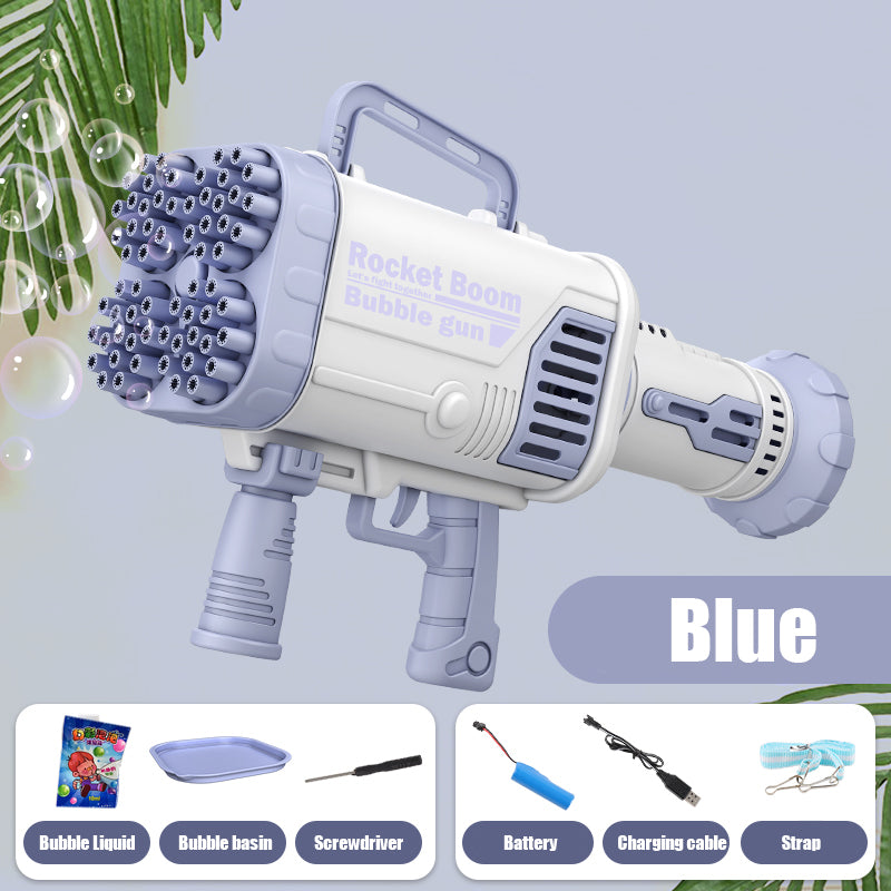 Brinquedo de sabão soprador automático Buashop® Bubble Gun