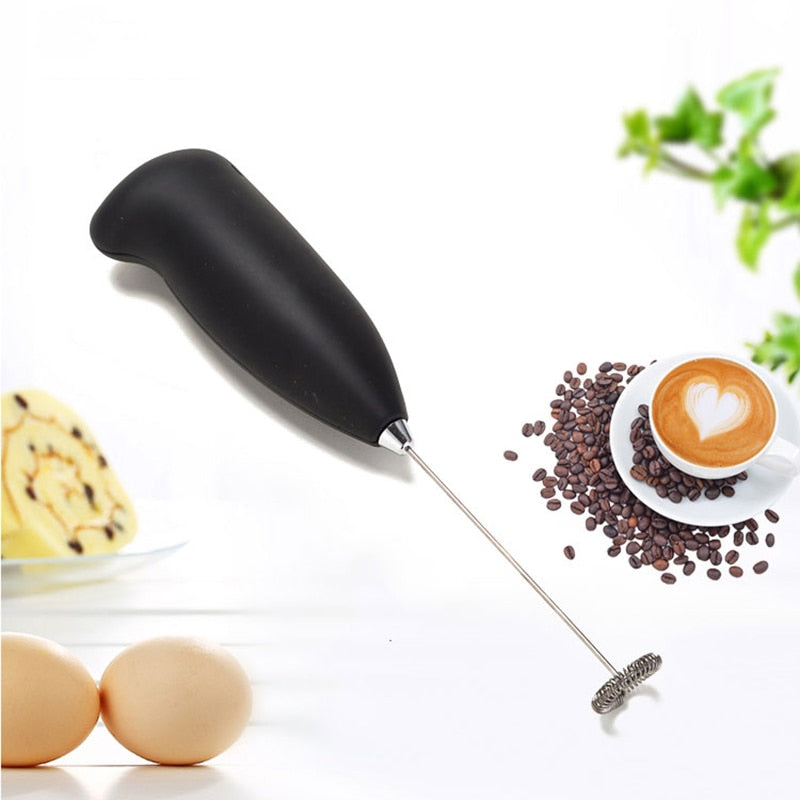 Buashop® 우유 거품기 자동 핸드헬드 커피용