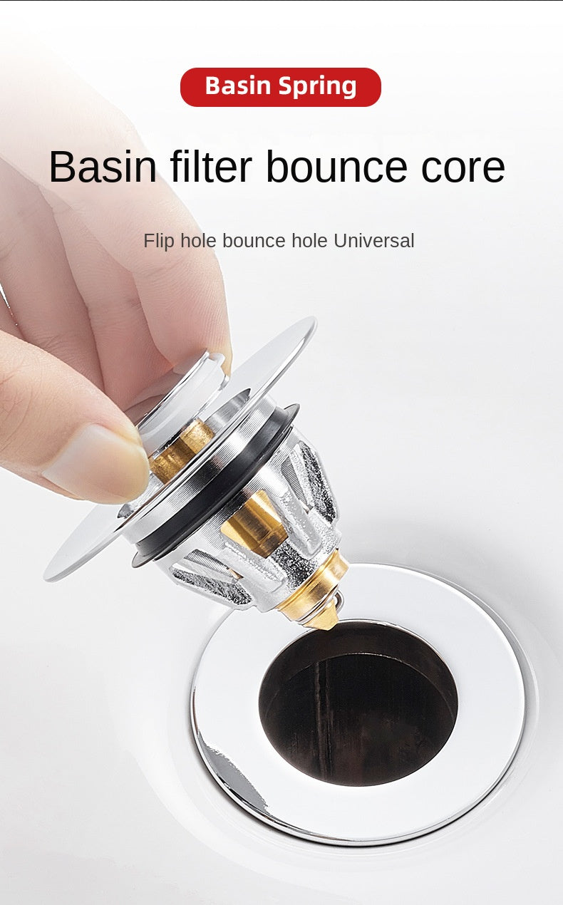Buashop® Basin bounce core washbasin drain bouncer