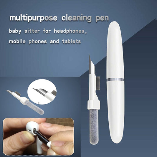 Escova de caneta de limpeza de fones de ouvido