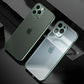 Buashop® Suitable for iPhone13 and lower series mobile phone case electroplating frosted protective cover