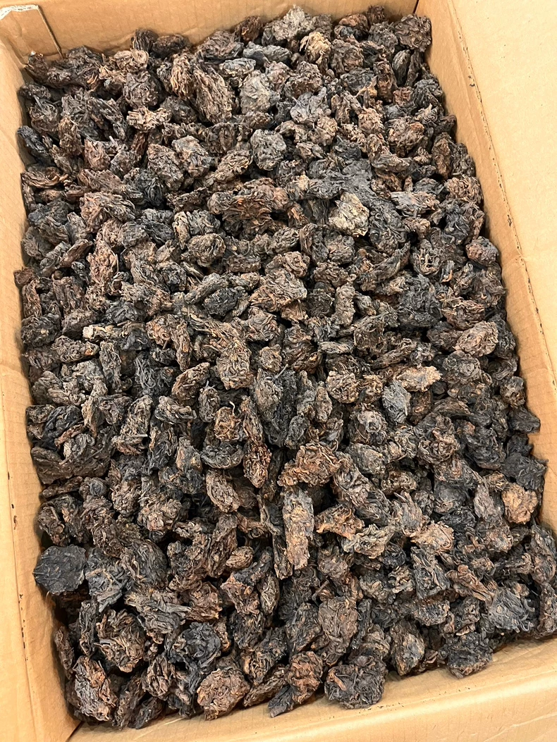 2斤袋裝處理尾貨老茶頭普洱熟普包郵