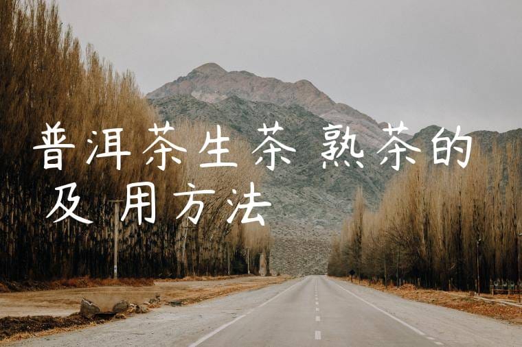 普洱茶生茶與熟茶的區別及飲用方法