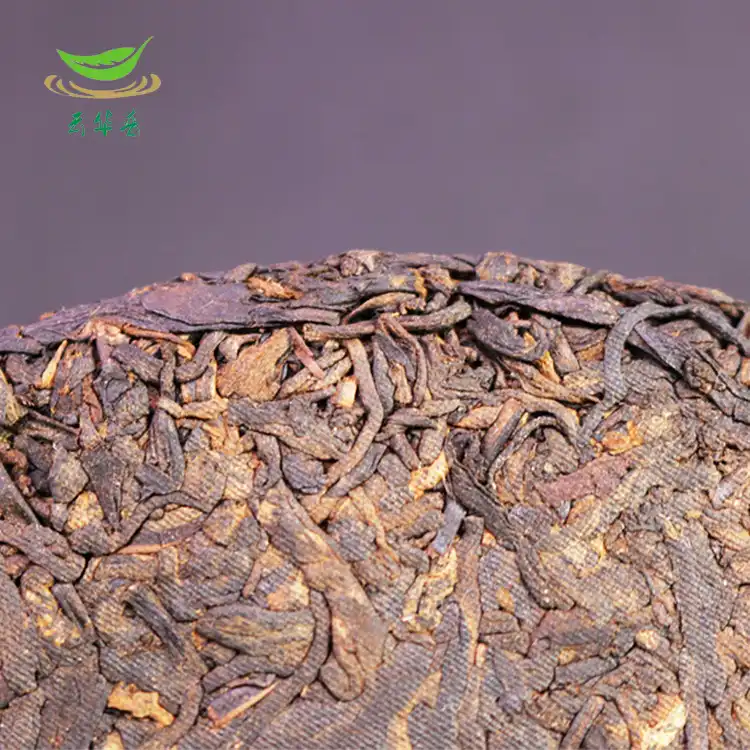 17年老班章头春古树纯料发酵压制357g的老普洱熟茶饼 普洱茶 BUASHOP普洱老茶