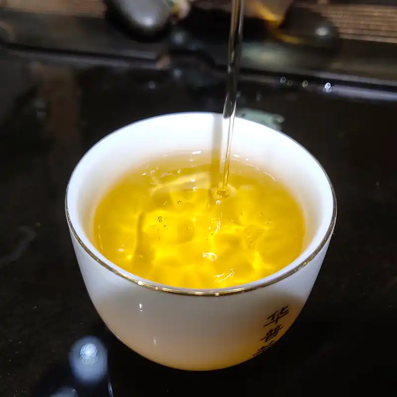 景迈山头春古树纯料紧压357g生茶饼古树茶 普洱茶 BUASHOP普洱老茶