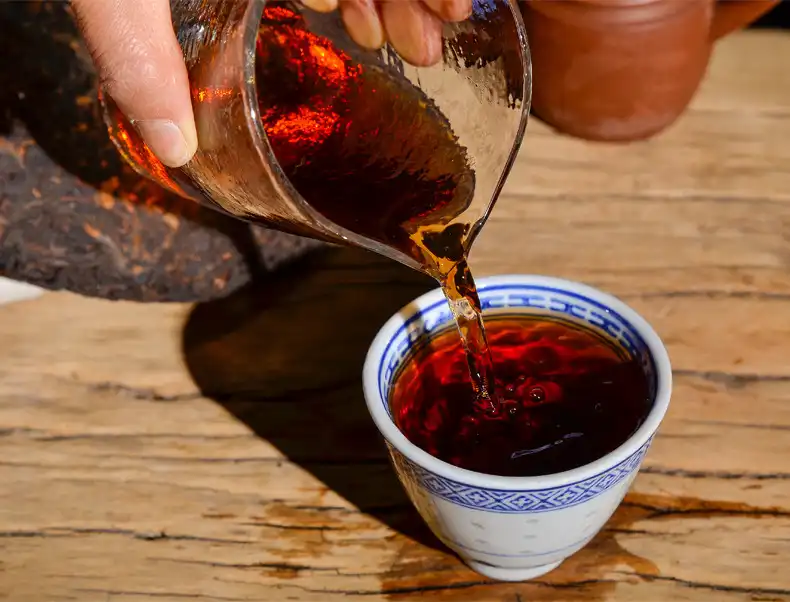 云南茶叶2012年老熟茶普洱茶熟茶布朗山大树茶金奖品质 普洱茶 BUASHOP普洱老茶