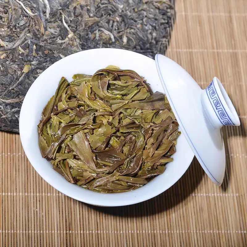 普洱茶生茶饼茶勐库老树茶普洱生茶饼357g生饼茶勐库古树 普洱茶 BUASHOP普洱老茶