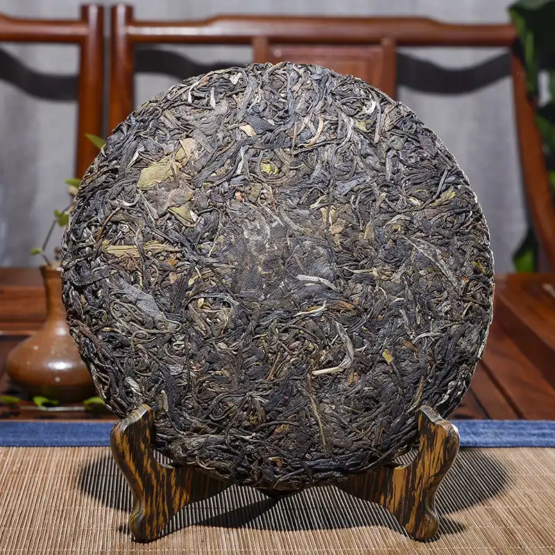 普洱茶生茶饼茶勐库老树茶普洱生茶饼357g生饼茶勐库古树 普洱茶 BUASHOP普洱老茶