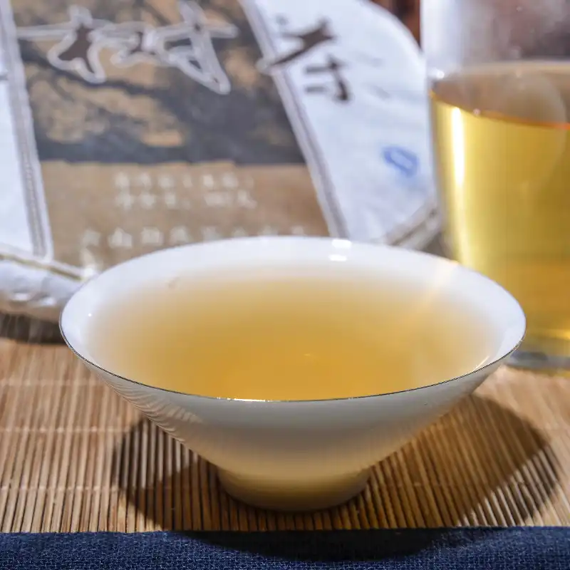 普洱茶生茶饼茶勐库老树茶普洱生茶饼357g生饼茶勐库古树 普洱茶 BUASHOP普洱老茶