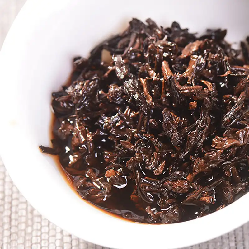 冰岛古树普洱茶熟茶饼十年以上老茶云南七子饼茶熟普洱茶叶 普洱茶 BUASHOP普洱老茶