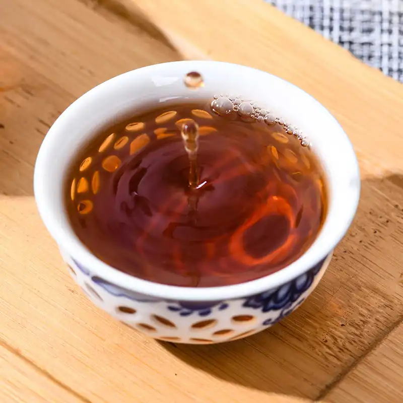 2023年小满普洱熟茶饼200克-云南勐海茶区 普洱茶 BUASHOP普洱老茶