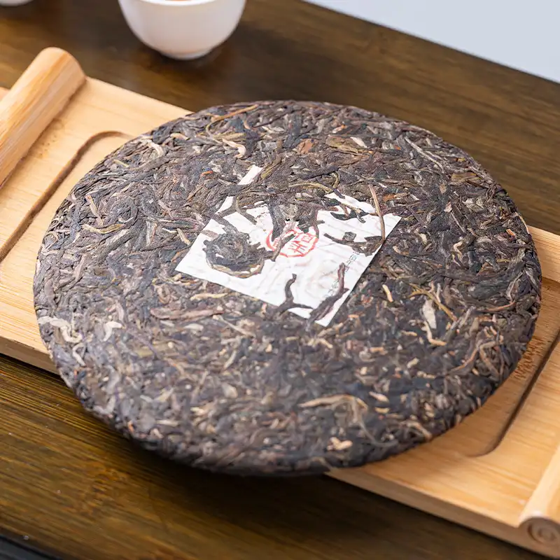 佰年尚普2024年桃源兰韵普洱茶饼357g紧压茶 普洱茶 BUASHOP普洱老茶