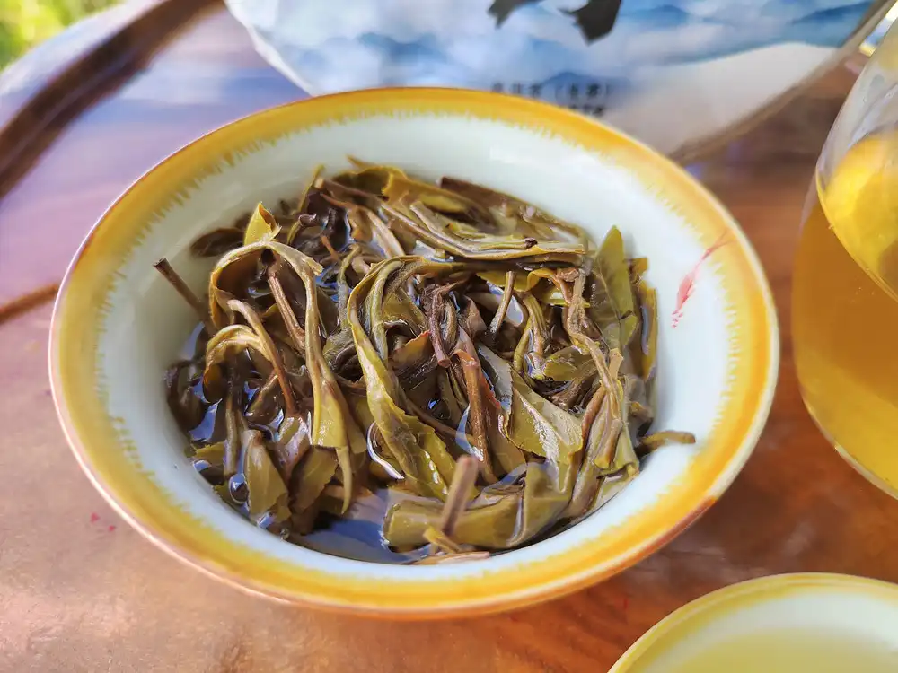 冰岛茶普洱茶生茶云南普洱茶饼勐库生普洱七子饼茶357g 普洱茶 BUASHOP普洱老茶