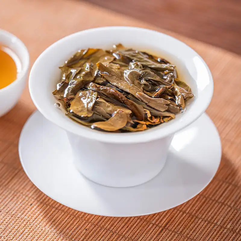 茶饼普洱茶2023年醉金汤100克小圆饼普洱茶回甘生津 普洱茶 BUASHOP普洱老茶