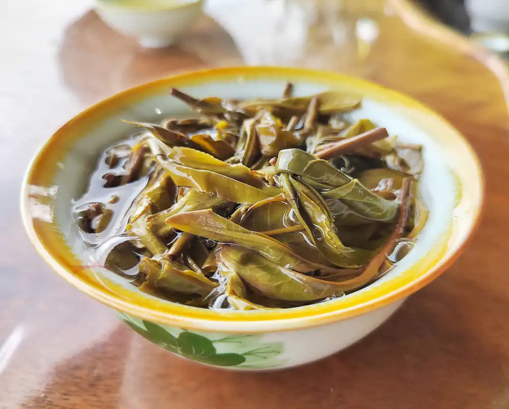 普洱茶生茶云南茶饼生普洱勐海布朗山七子饼茶古树茶-357克 普洱茶 BUASHOP普洱老茶