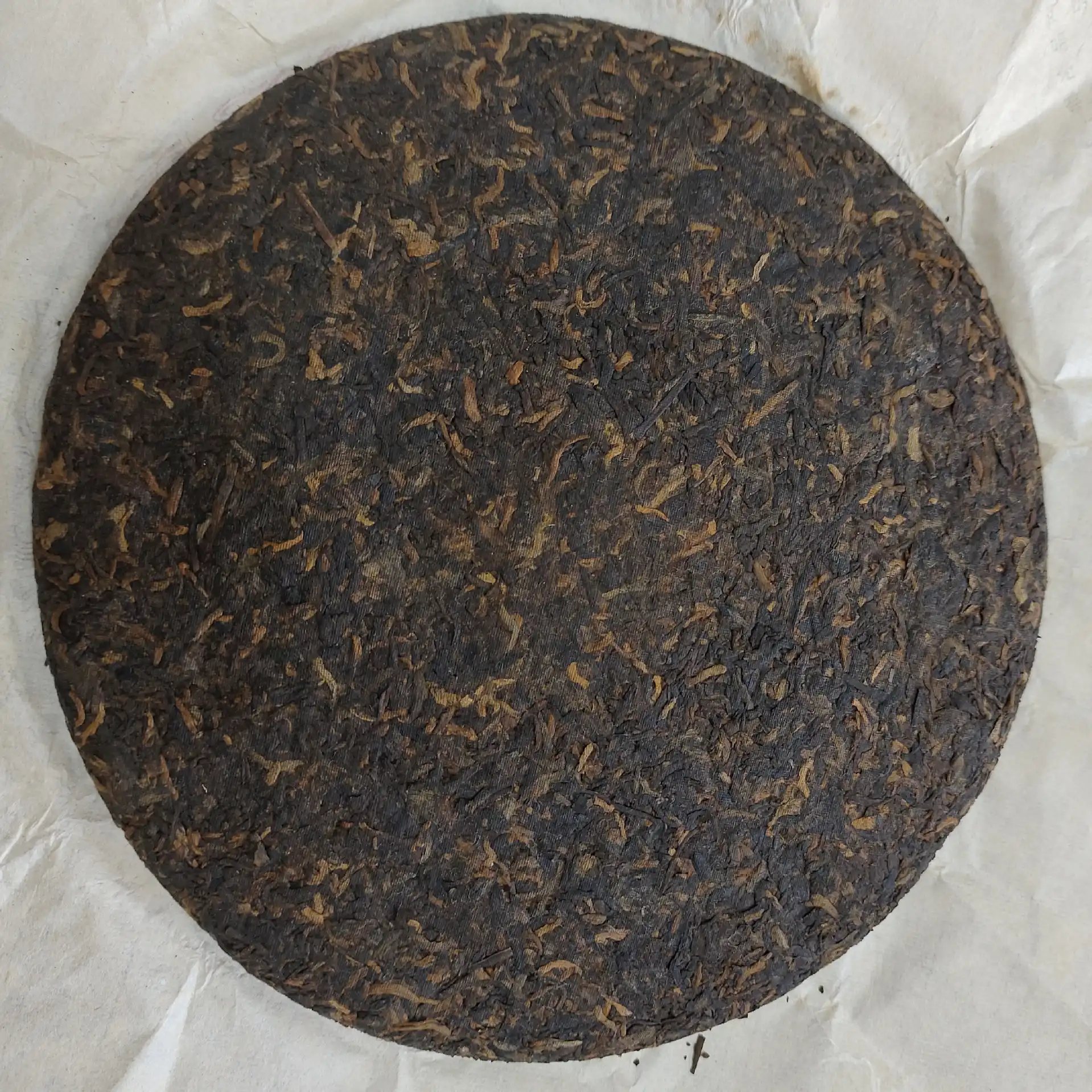 冰岛头春古树离地发酵7年357克普洱熟茶饼 普洱茶 BUASHOP普洱老茶