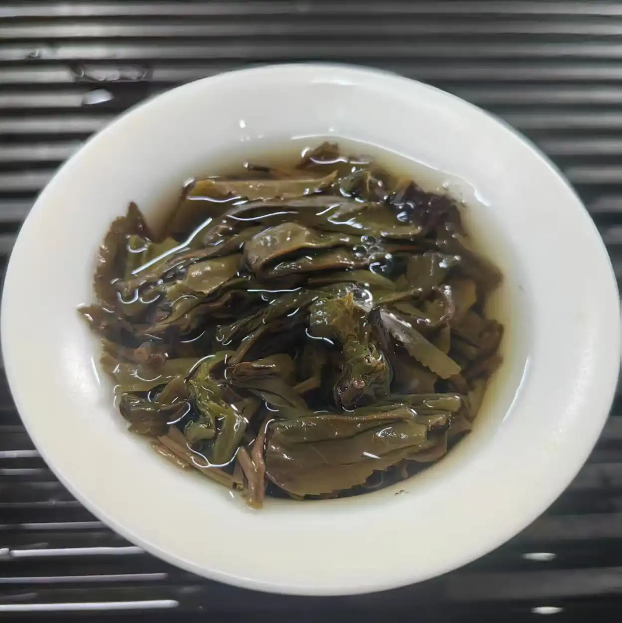 霸王青茶饼-古树茶-山头纯料17年纯干仓普洱七子生茶饼 普洱茶 BUASHOP普洱老茶