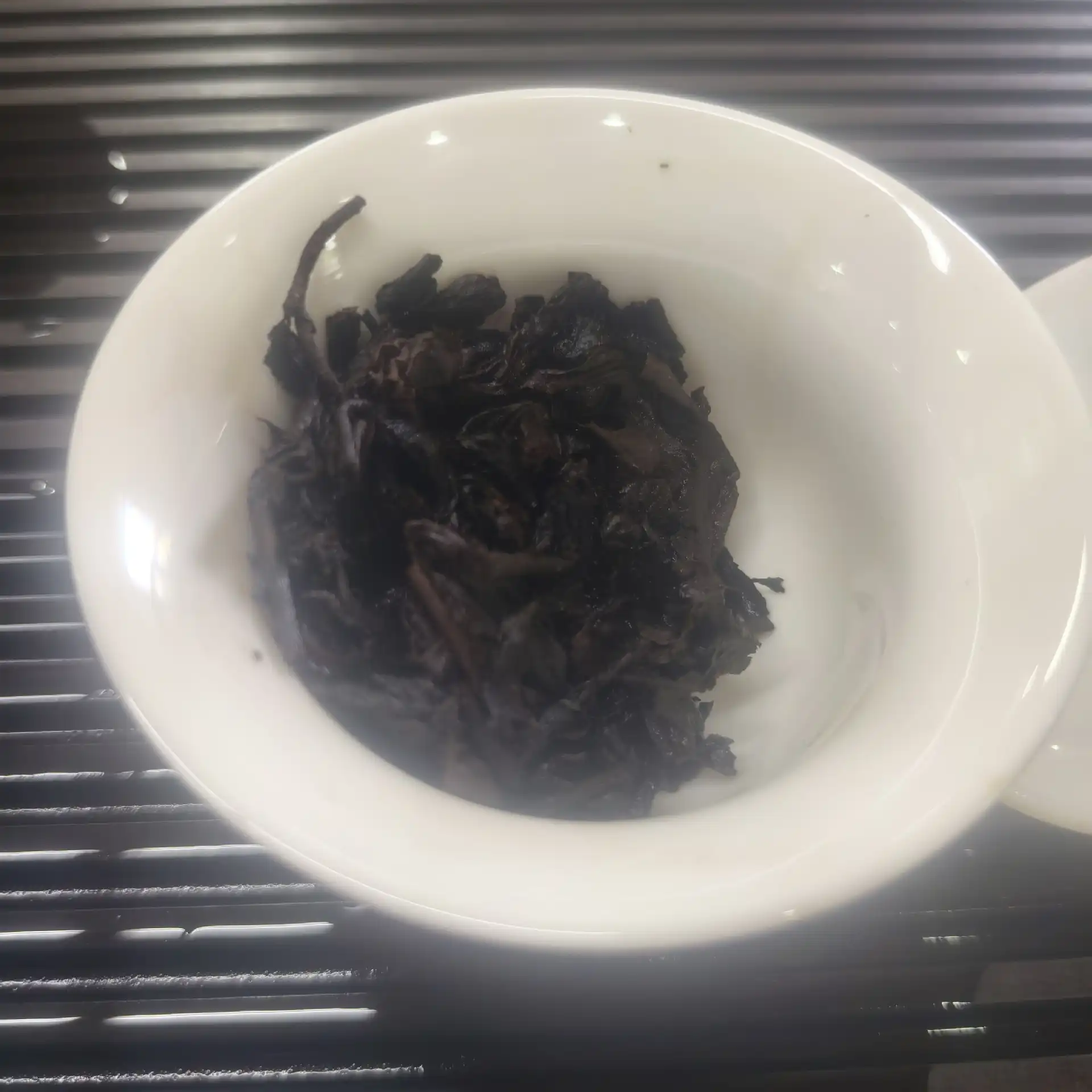 17年老班章头春古树纯料发酵压制357g的老普洱熟茶饼 普洱茶 BUASHOP普洱老茶