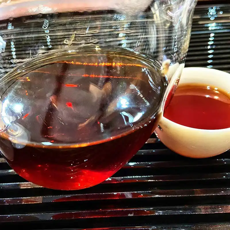 云南普洱熟茶砖1000克老茶砖老班章九十年代老茶 普洱茶 BUASHOP普洱老茶