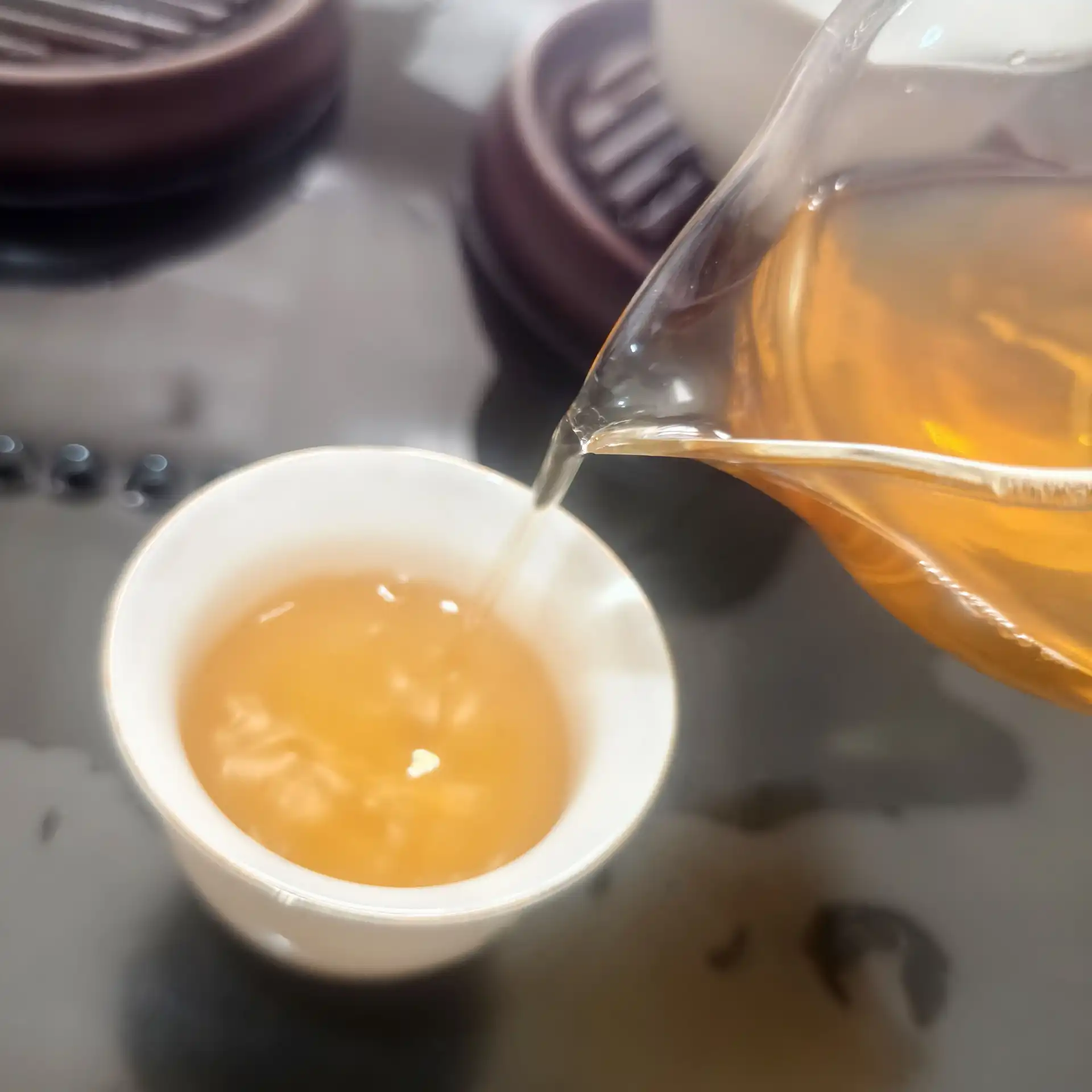 霸王青茶饼-古树茶-山头纯料17年纯干仓普洱七子生茶饼 普洱茶 BUASHOP普洱老茶