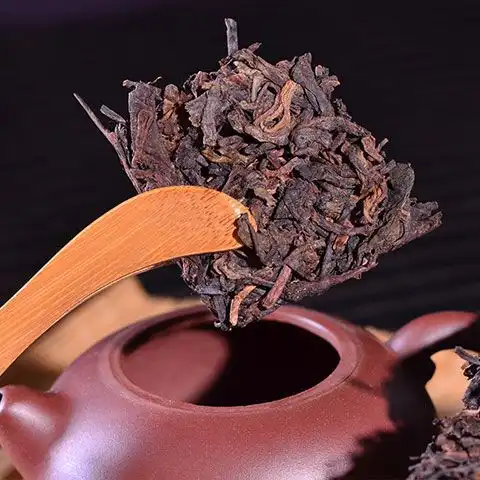云南普洱茶饼熟茶砖老班章2014年陈香砖250克 普洱茶 BUASHOP普洱老茶