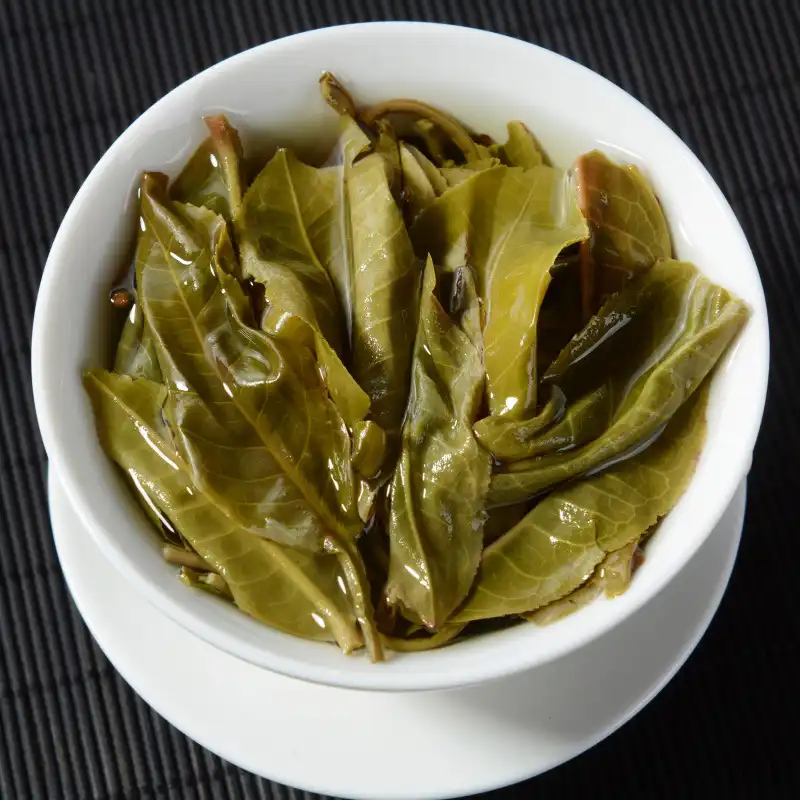 云南普洱茶生茶 薄荷塘金奖普洱生茶357g七子饼茶头春古树茶 普洱茶 BUASHOP普洱老茶