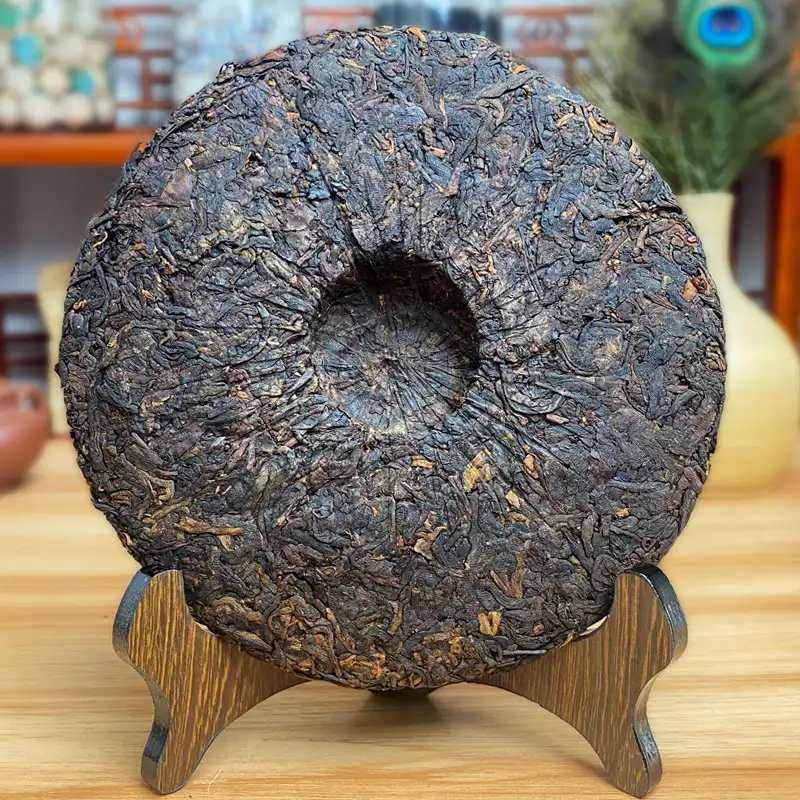 云南普洱茶熟茶 云南乔木勐海熟茶七子饼357克普洱茶金奖熟茶 普洱茶 BUASHOP普洱老茶