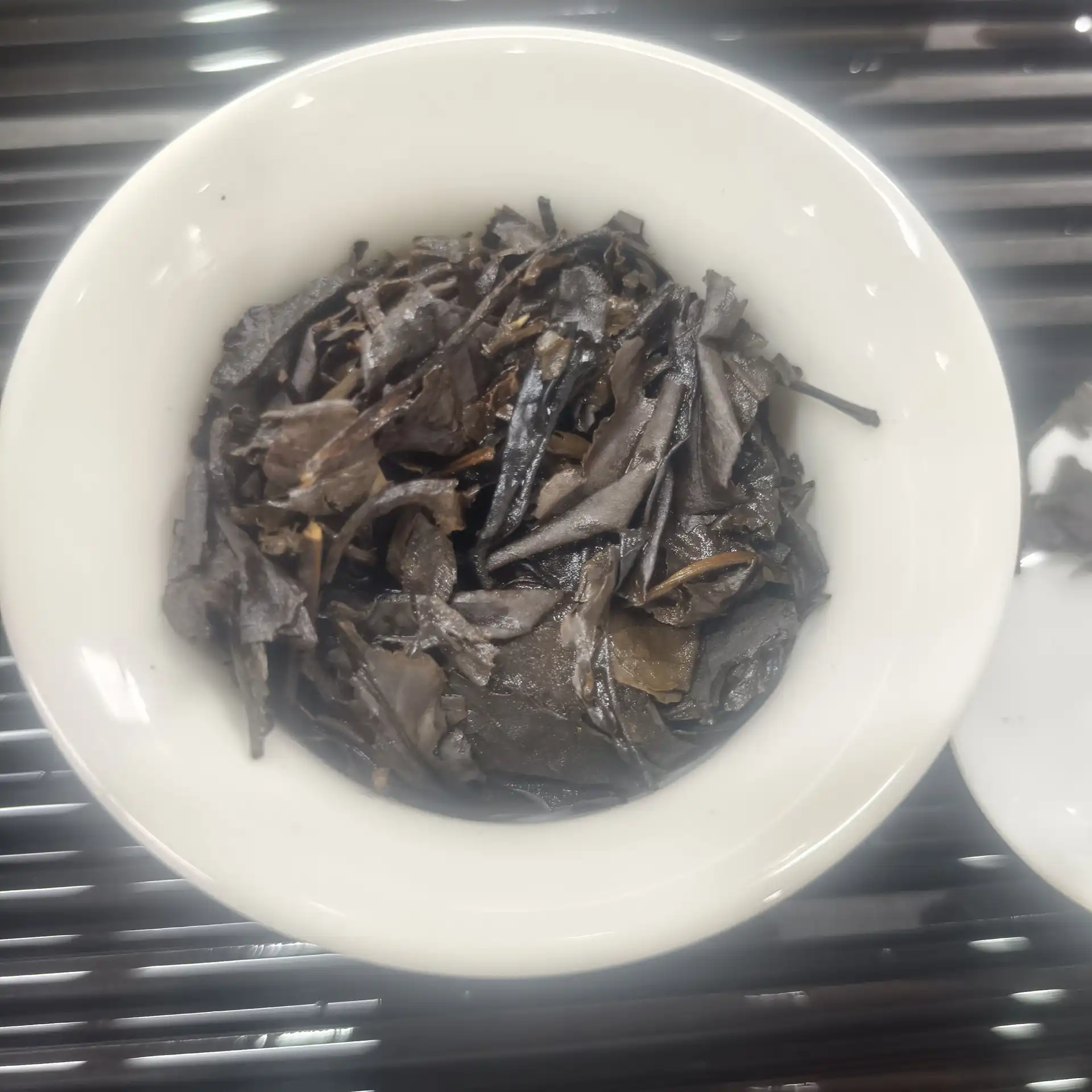 18年带糯米香药香的老白茶七子饼357g带有粽子糯米味糯香老白茶 普洱茶 BUASHOP普洱老茶