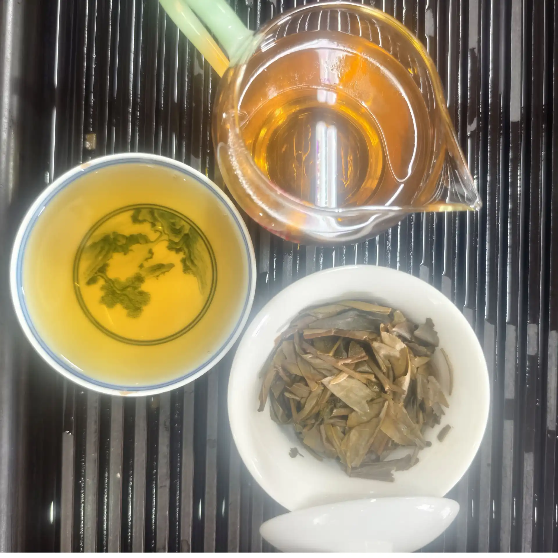 18年冰岛老寨头春古树纯料紧压357g普洱生茶饼 普洱茶 BUASHOP普洱老茶