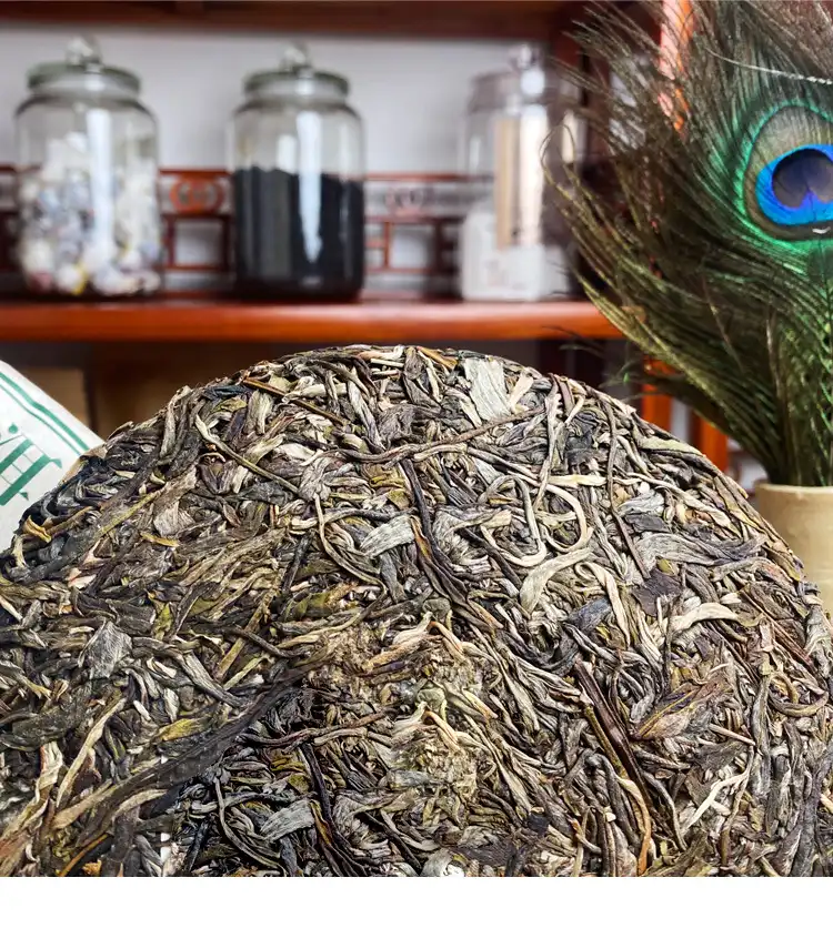 云南普洱茶饼 生普洱茶老班章古树春茶357克 普洱茶 BUASHOP普洱老茶