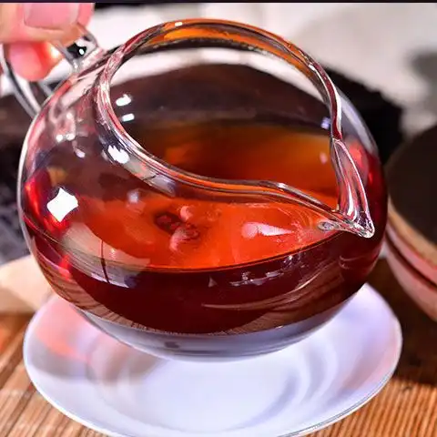 云南普洱茶饼熟茶砖老班章2014年陈香砖250克 普洱茶 BUASHOP普洱老茶