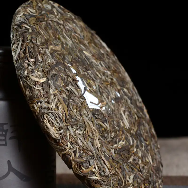 2018年冰岛普洱茶老生茶饼口粮茶叶357克兰花香老冰糖甜 普洱茶 BUASHOP普洱老茶