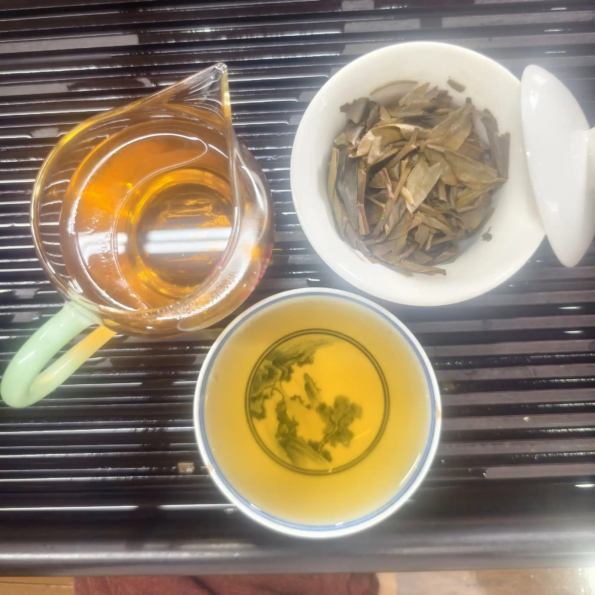 18年老班章古树纯料紧压普洱茶生茶饼357g 普洱茶 BUASHOP普洱老茶