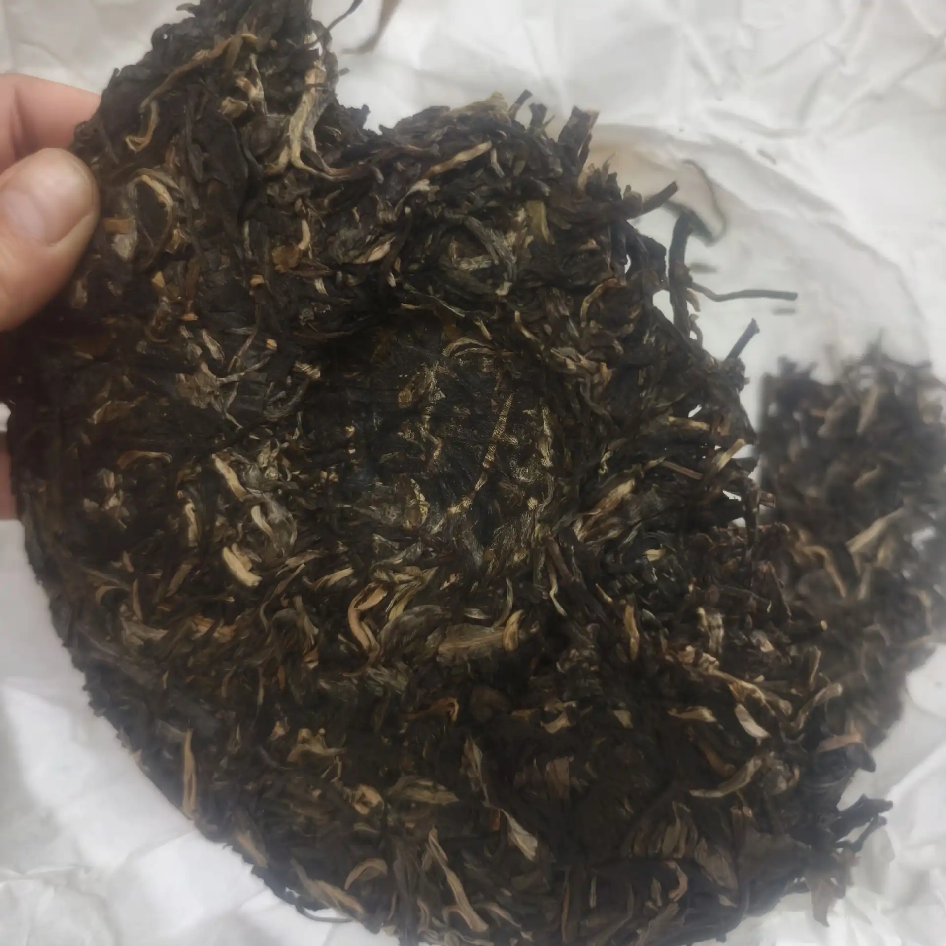 18年老班章古树纯料紧压普洱茶生茶饼357g 普洱茶 BUASHOP普洱老茶