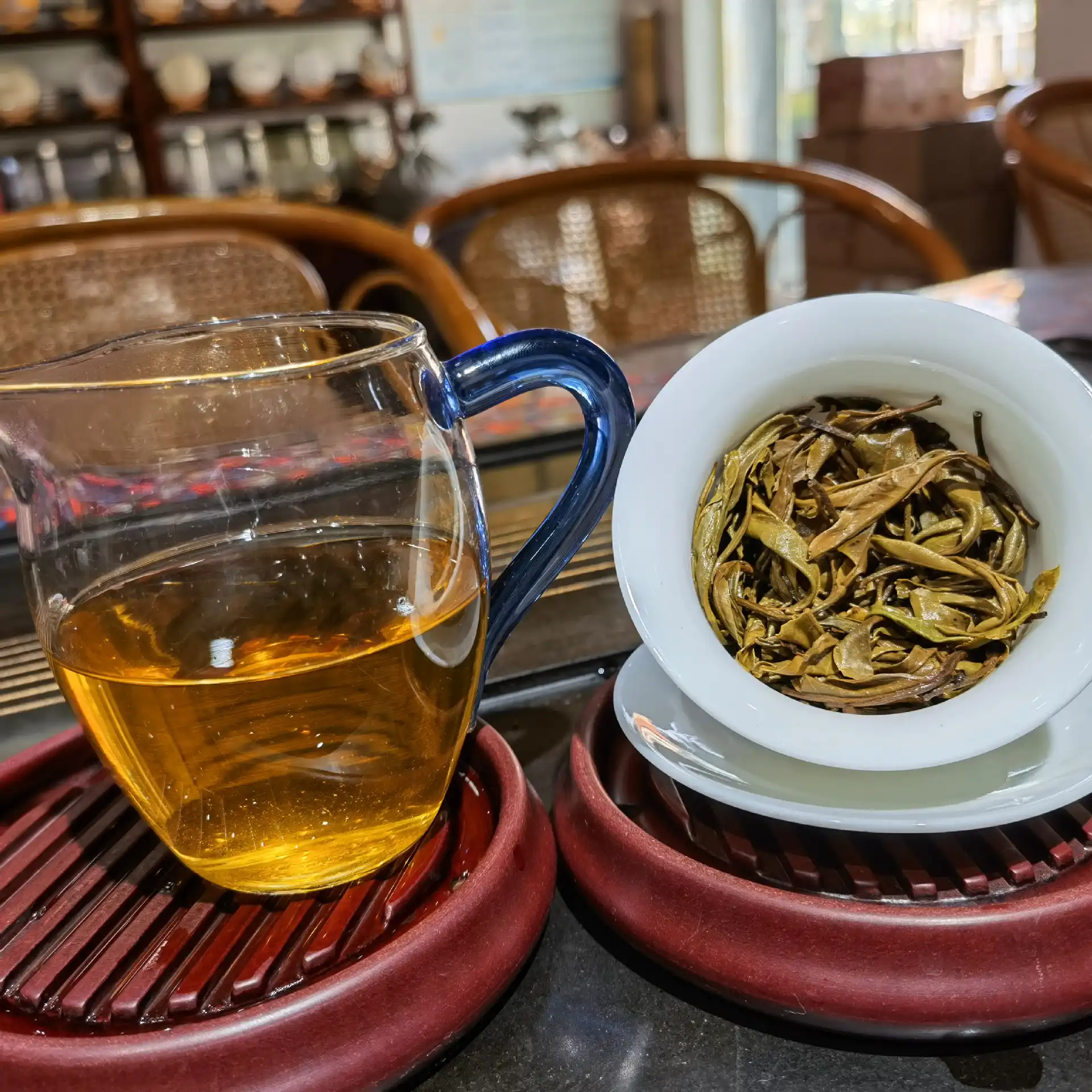 冰岛头春老树茶纯料紧压357g普洱生茶饼 普洱茶 BUASHOP普洱老茶