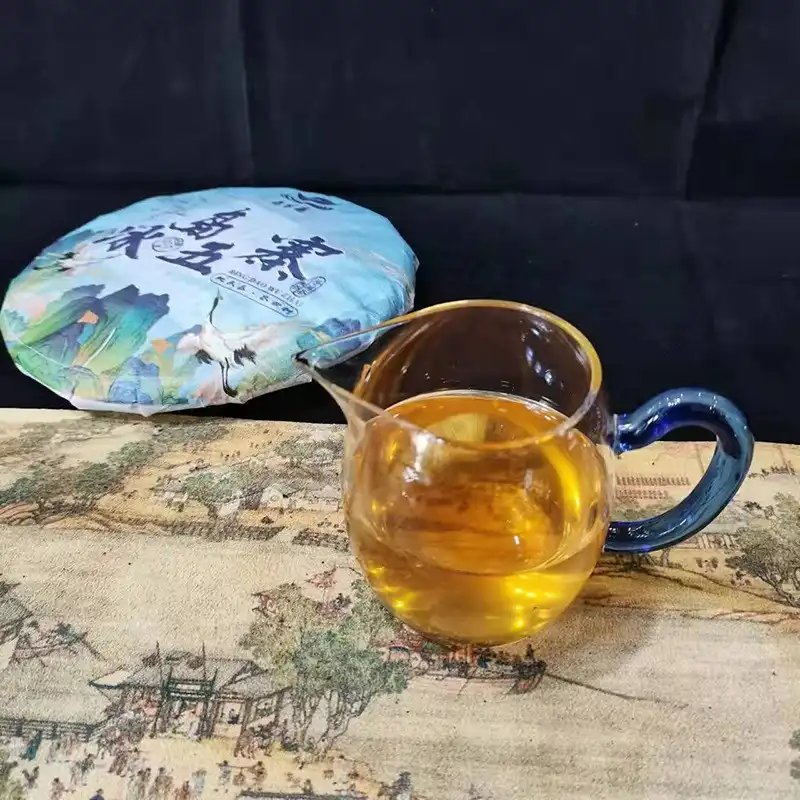 19年冰岛五寨头春老树茶纯料制357g普洱生茶饼 普洱茶 BUASHOP普洱老茶