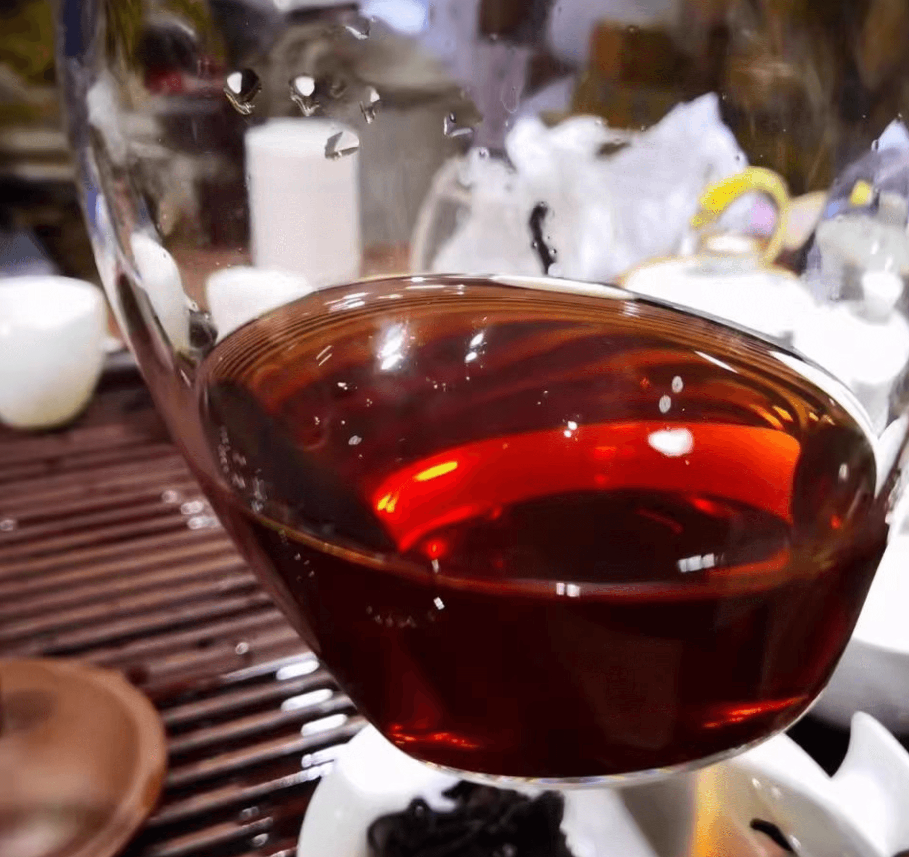 熟普洱熟茶饼357g-班章金芽云南七子普洱茶饼叶 普洱茶 BUASHOP普洱老茶