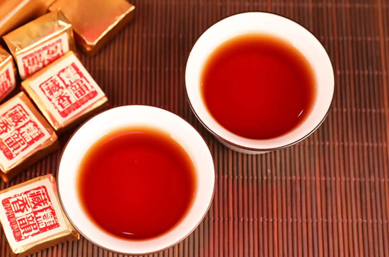 普洱熟茶小茶砖500g陈年普洱茶越陈越香小沱茶 普洱茶 BUASHOP普洱老茶