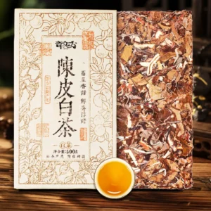 柑陈皮白茶砖500g白牡丹公寿眉云南老树白茶叶