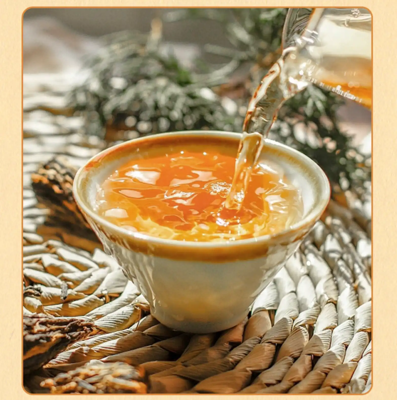 柑陈皮白茶砖500g白牡丹公寿眉云南老树白茶叶 普洱茶 BUASHOP普洱老茶