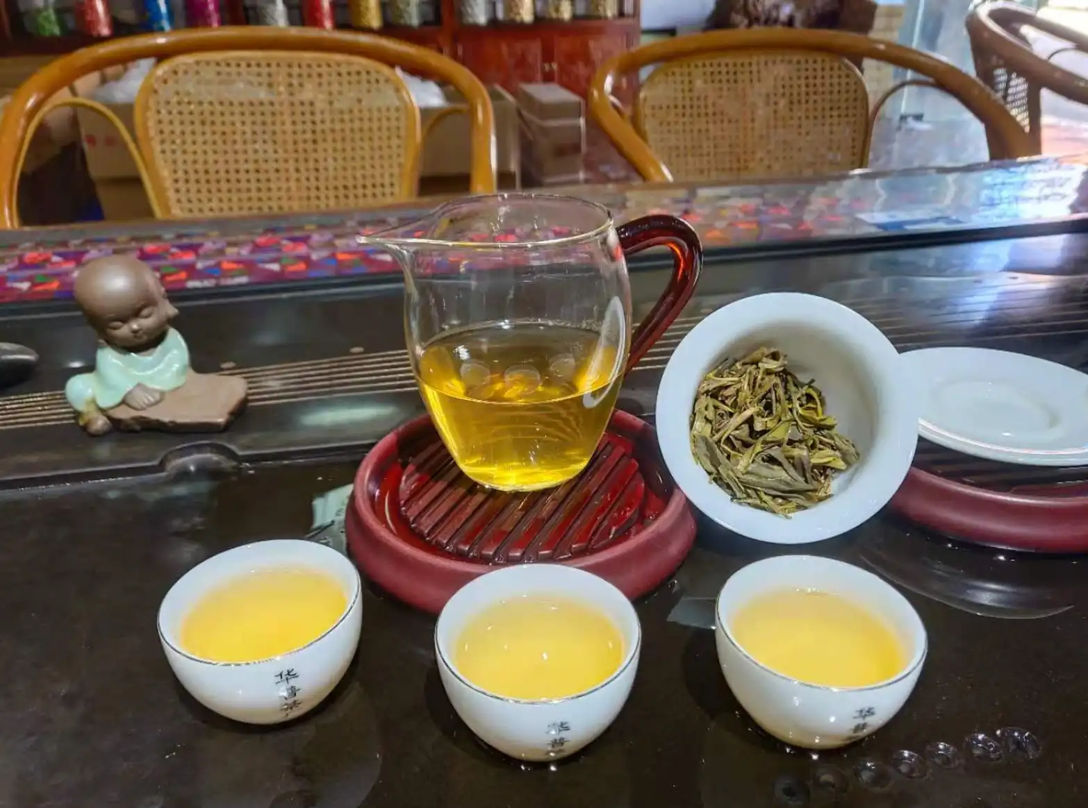 18年冰岛蜜香普洱茶七子饼头春古树紧压357克 普洱茶 BUASHOP普洱老茶