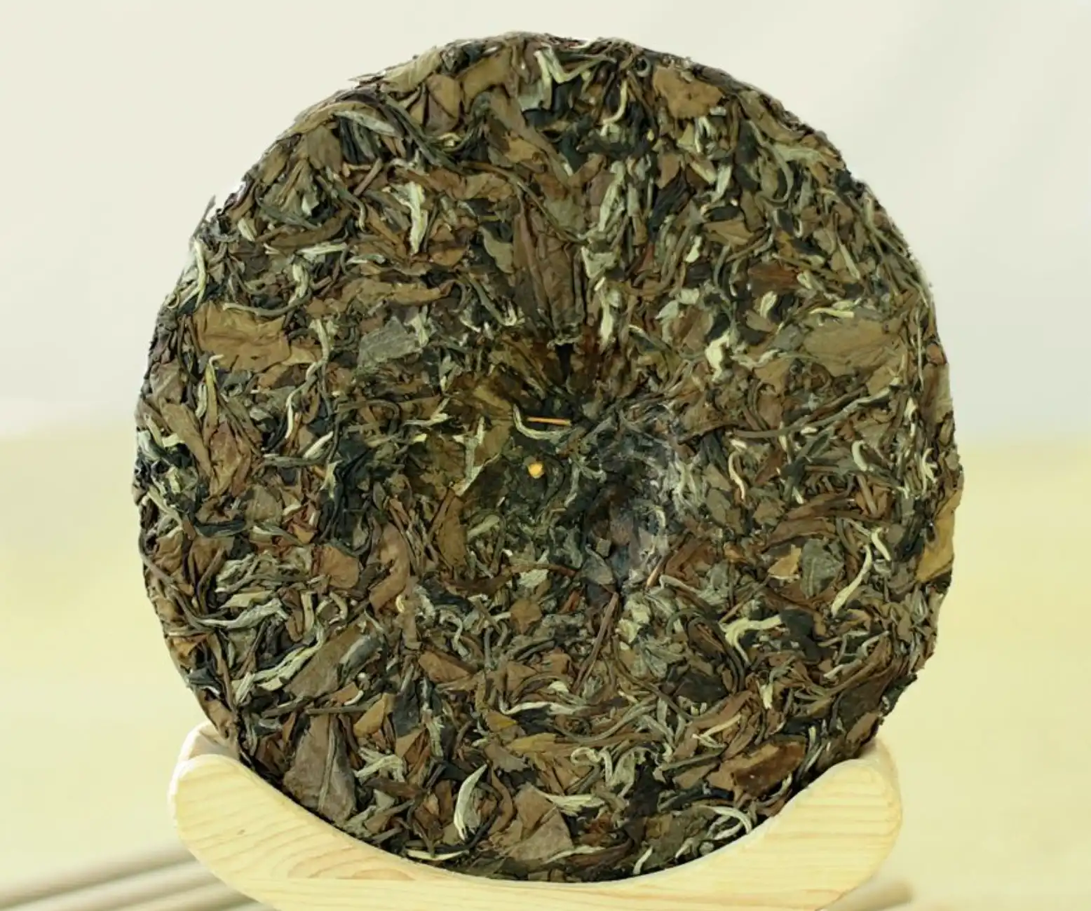 18年带糯米香药香的老白茶七子饼357g带有粽子糯米味糯香老白茶 普洱茶 BUASHOP普洱老茶