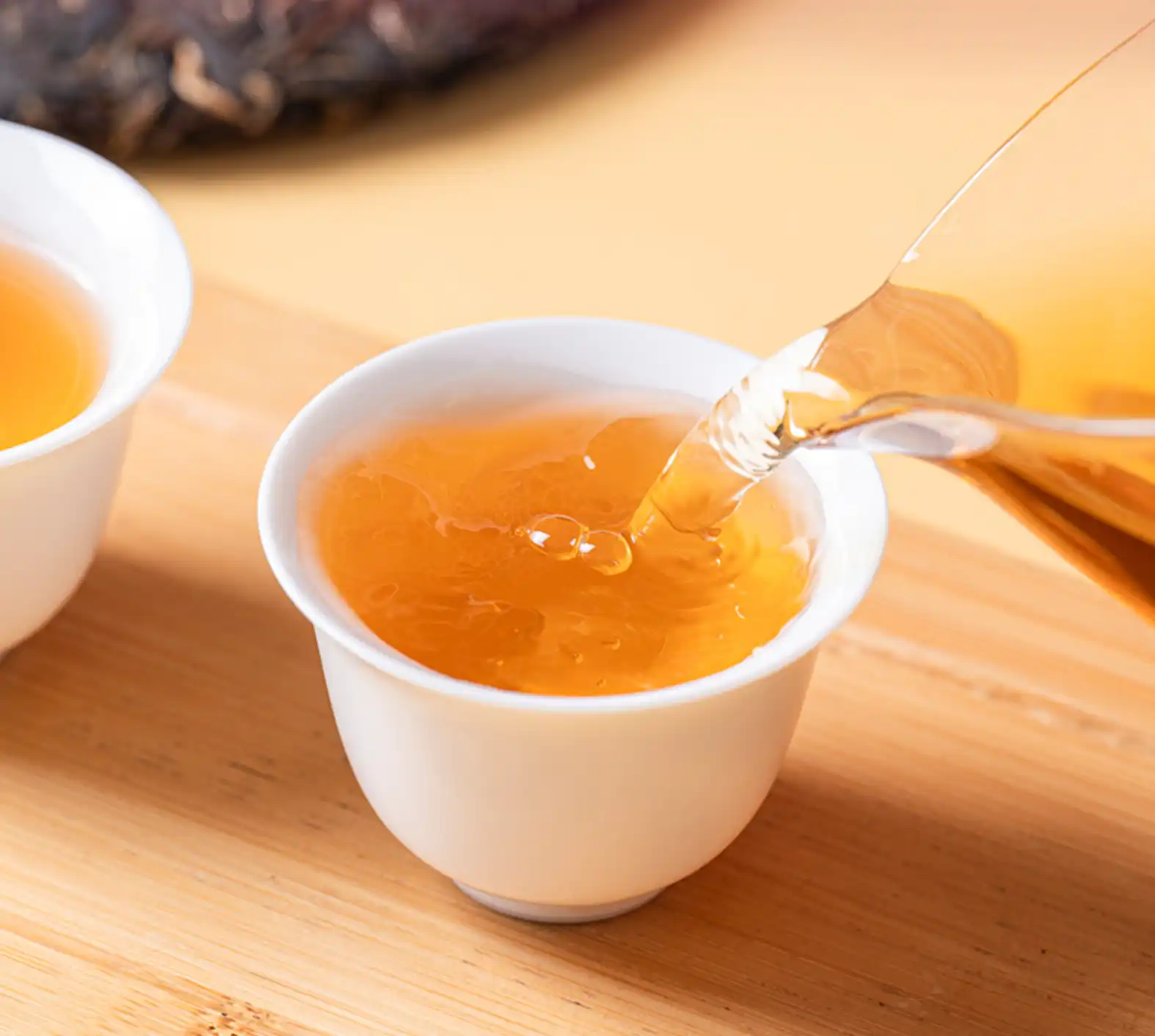 高档普洱茶礼盒款【颂福】普洱生茶357克茶饼 普洱茶 BUASHOP普洱老茶