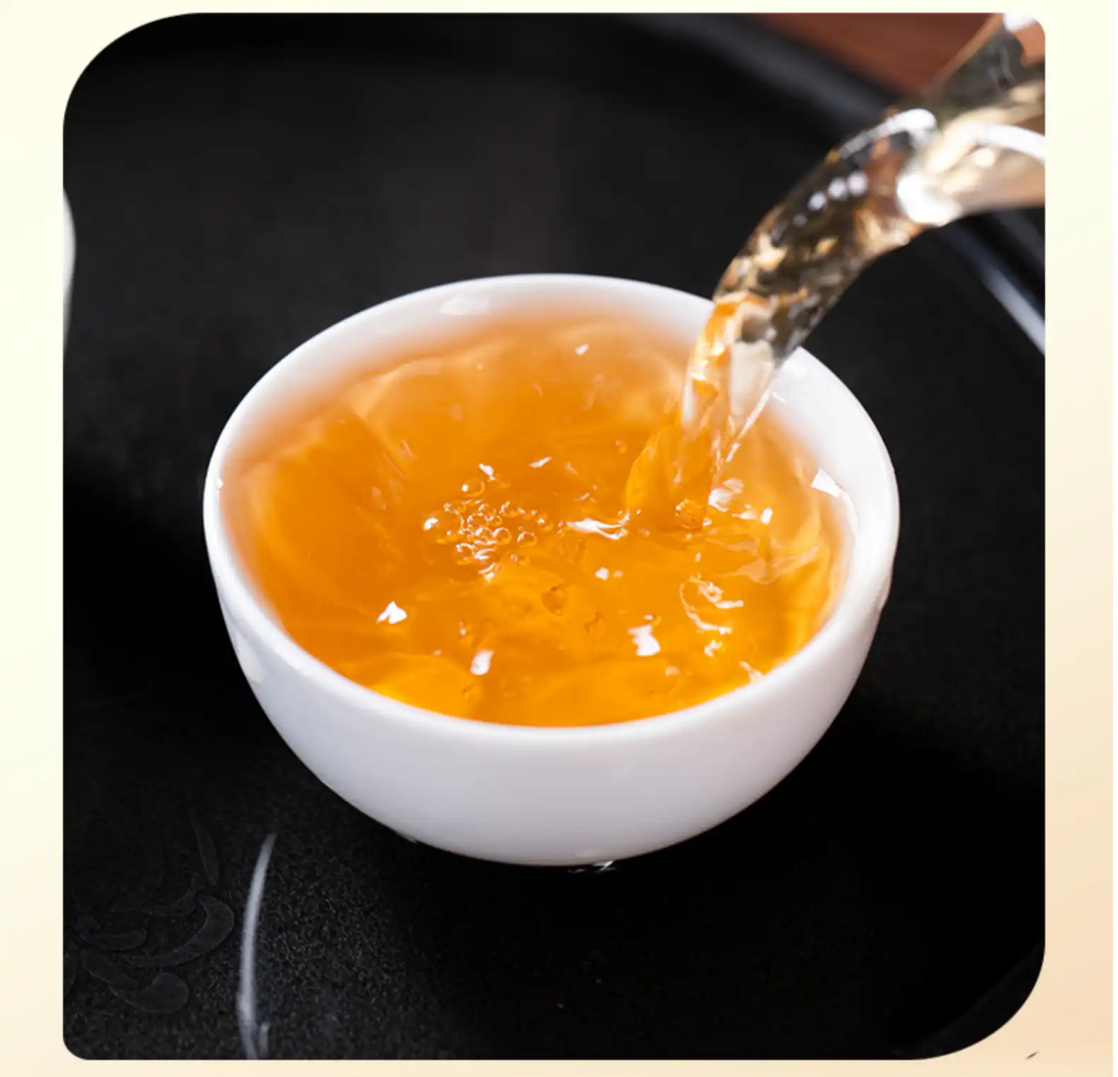 茶饼普洱茶2023年醉金汤100克小圆饼普洱茶回甘生津 普洱茶 BUASHOP普洱老茶