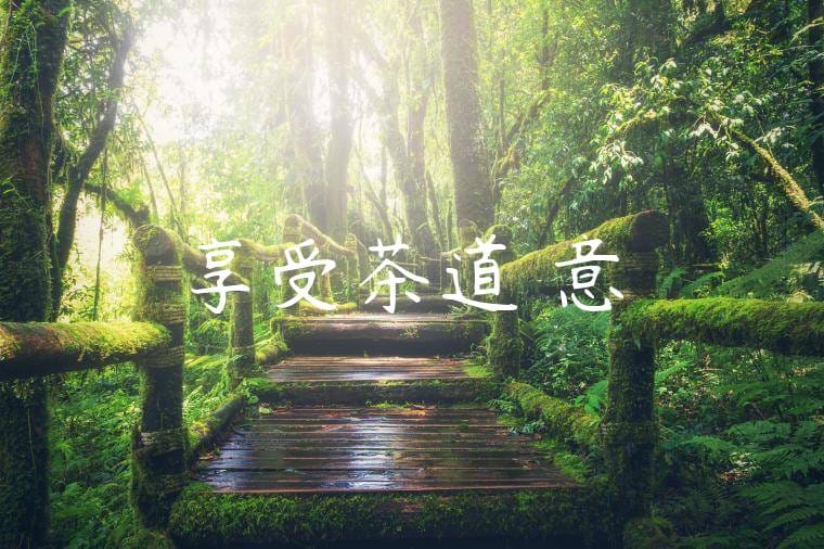 享受茶道禪意