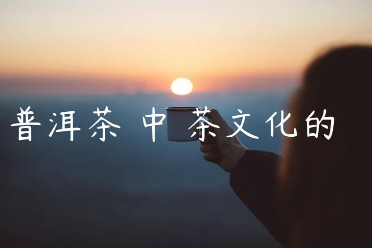 普洱茶與中國茶文化的關係