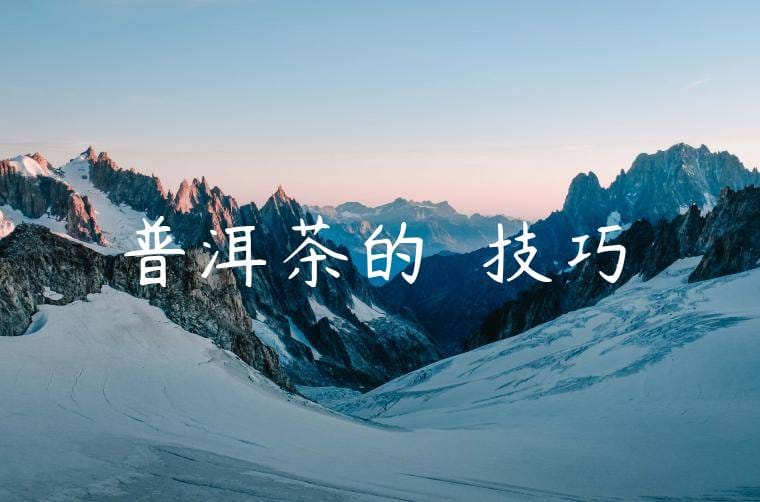 普洱茶的選購技巧 普洱茶的選購技巧