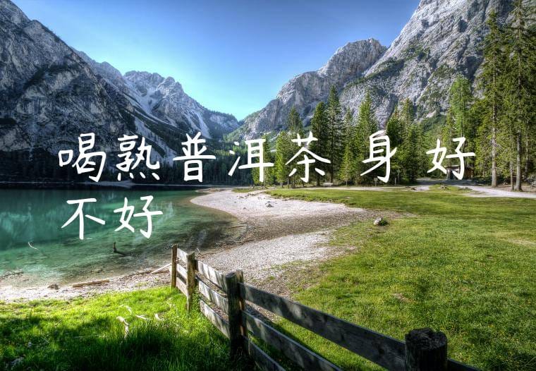 喝熟普洱茶對身體好不好